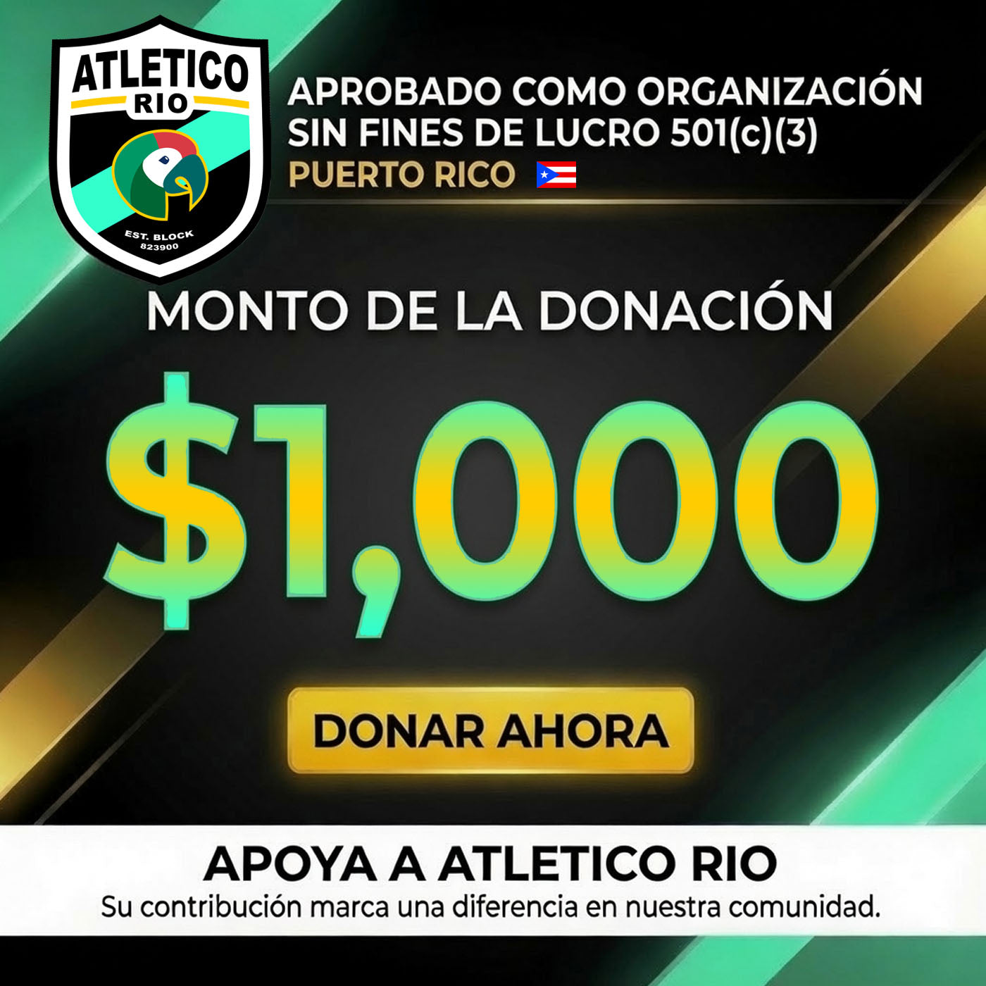 Donation de $1000